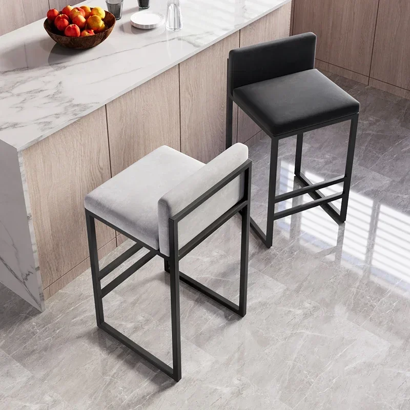 

Designer Barstool Bar Chairs Make Up Office Counter High Nordic Modern Bar Chairs Counter Bancos De Bar Nordic Furniture BY-017