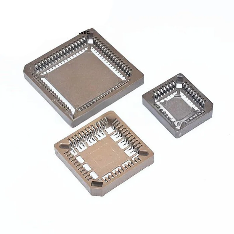 5 قطعة مربع PLCC البلاستيك الرصاص رقاقة الناقل المقبس PLCC-32 PLCC-44 PLCC-52 PLCC-68 PLCC-84 PLCC المقبس DIP SMD
