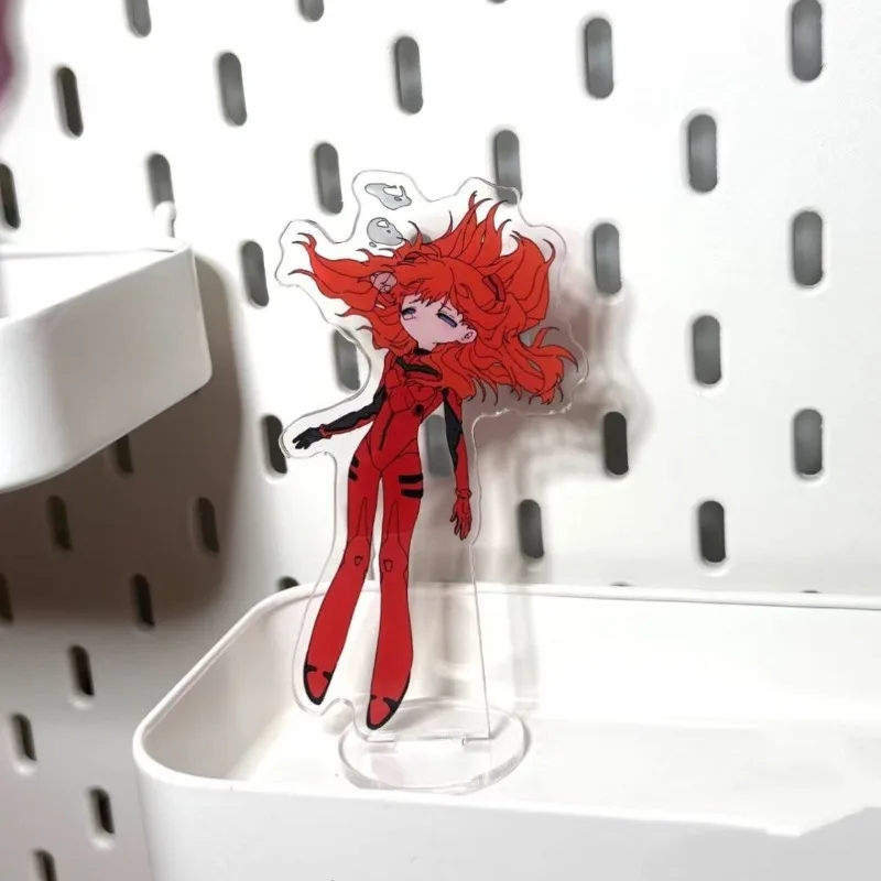 Asuka Neon Genesis Evangelion personalized creative animation peripheral high-value acrylic stand table decoration ornaments