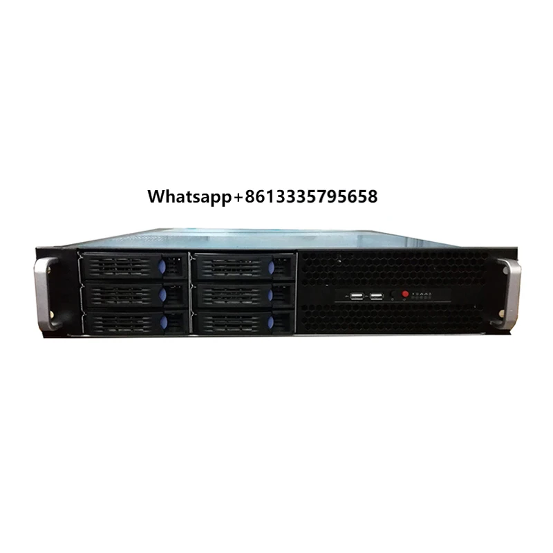 

2U Nas Rackmount 6-Bay Mainstream Storage Server case Chassis