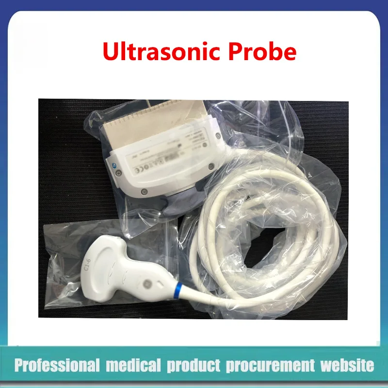 Sonda ultrassônica convexa, original para GE Logiq E9 S7, C1-6-D