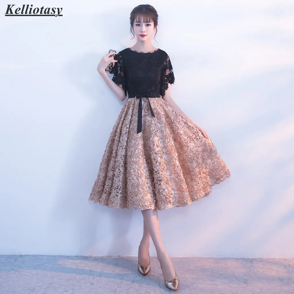 

Соблазнительное кружевное вечернее платье для женщин, Черное и хаки алиновое платье для вечеринки в честь Дня Рождения, платье для ведущего вечера