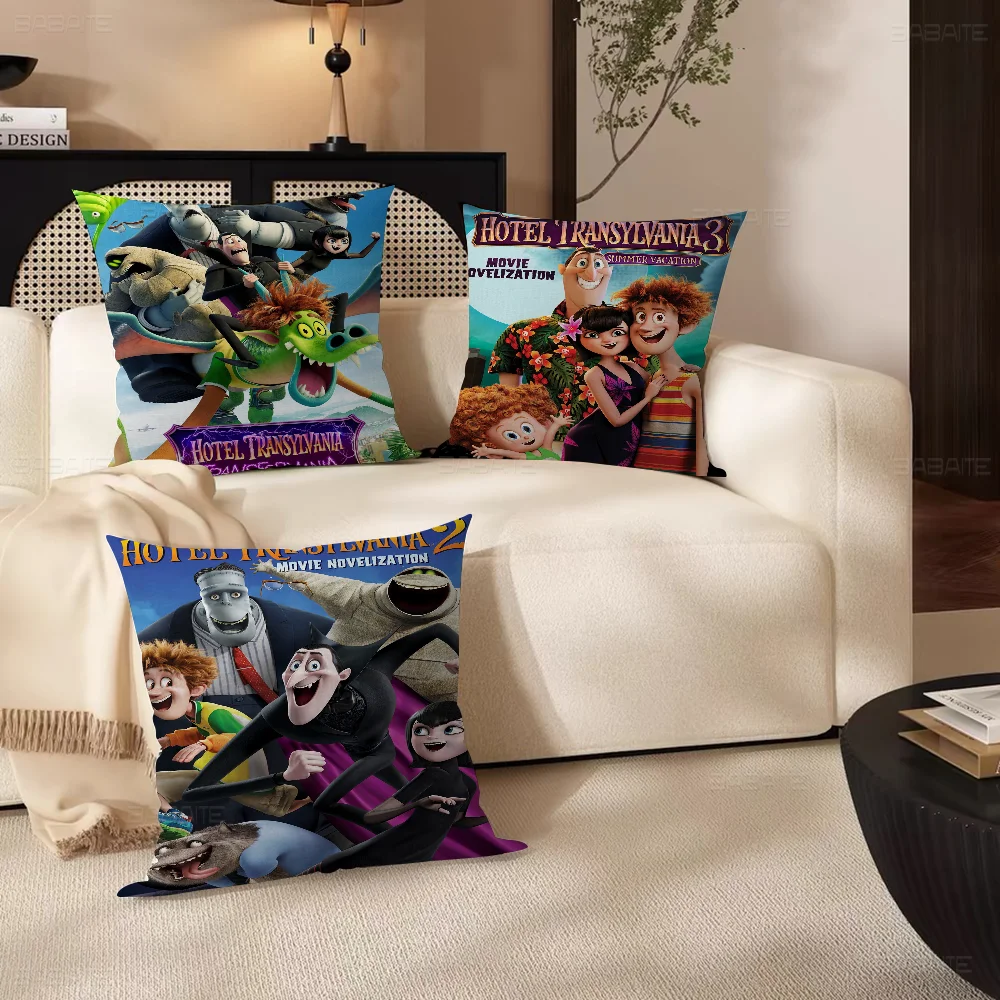 Film Hotel T-Transylvania Pillow Anime Pillow Sofa Bed Head Pillow Cover Cushion Cover 45x45 Cm Fashion