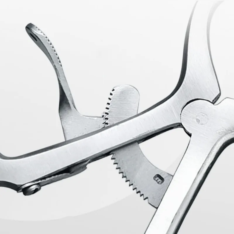 คีมเปิดปากสแตนเลส - ตัวขยายปากโลหะแบบปรับได้สำหรับผู้ใหญ่และเด็ก