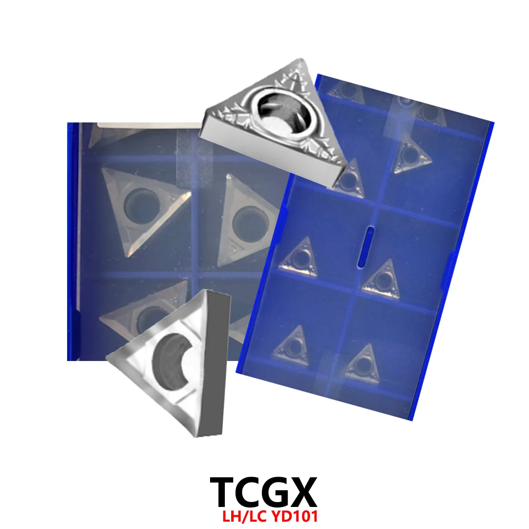 

Original TCGX090204-LC TCGX110204 TCGX16T304 TCGX16T308 TCGX110202 TCGX110208 LC LH YD101 CNC Carbide Inserts Tools Holder TCGX