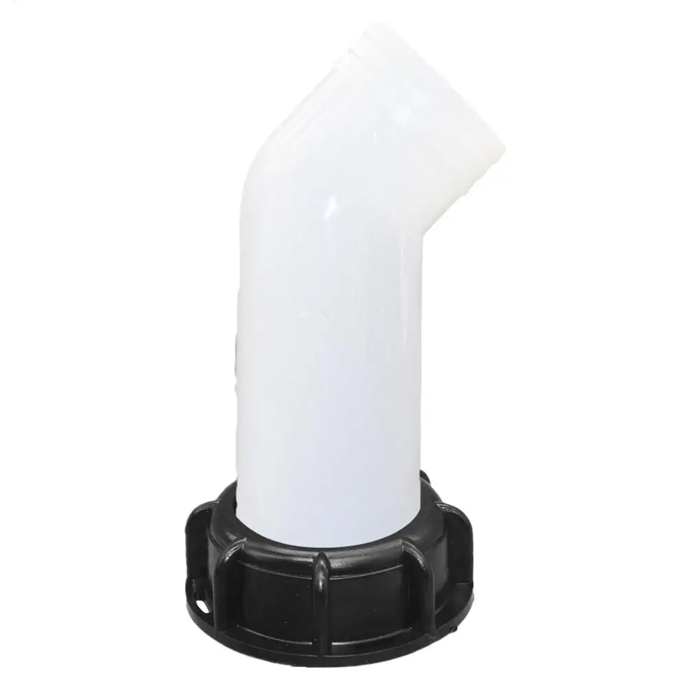 Water Tank Drainage Diver-sions Tube 45mm Drain Spout IBC Tank Valve Accessories Garden Irrigation Hose Barrel Tap Fittings
