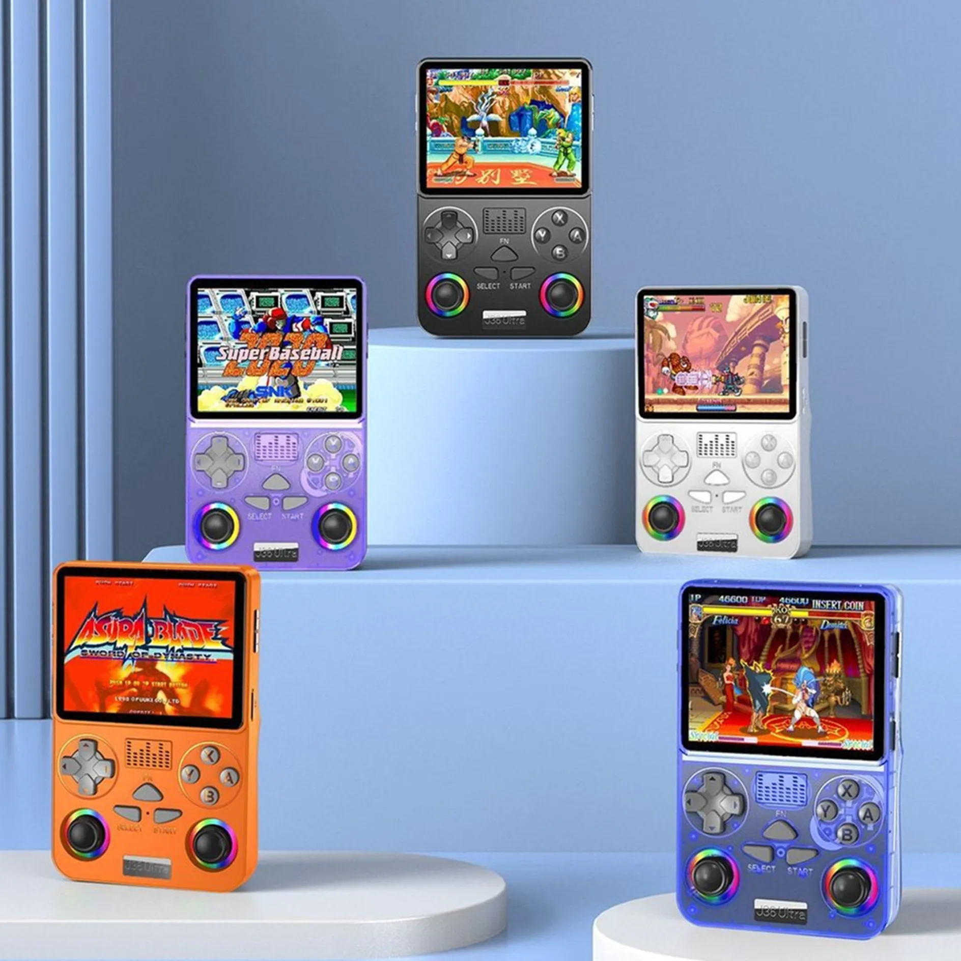 Handheld Game Console Portable Retro Global Networking Battle PSP Android 64 Bit Arcade Machine Built in Gameing 3.5 Inch Screen
