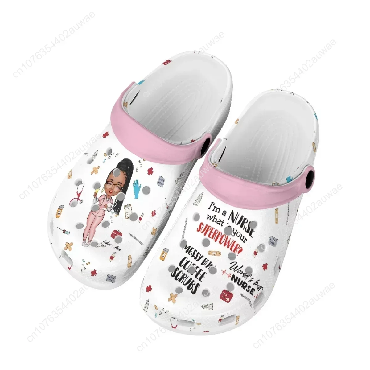 Infermiera pantofola ragazza ragazzo zoccoli estate giardino pantofole da spiaggia Cave Hole scarpe per lavoratore ospedaliero i