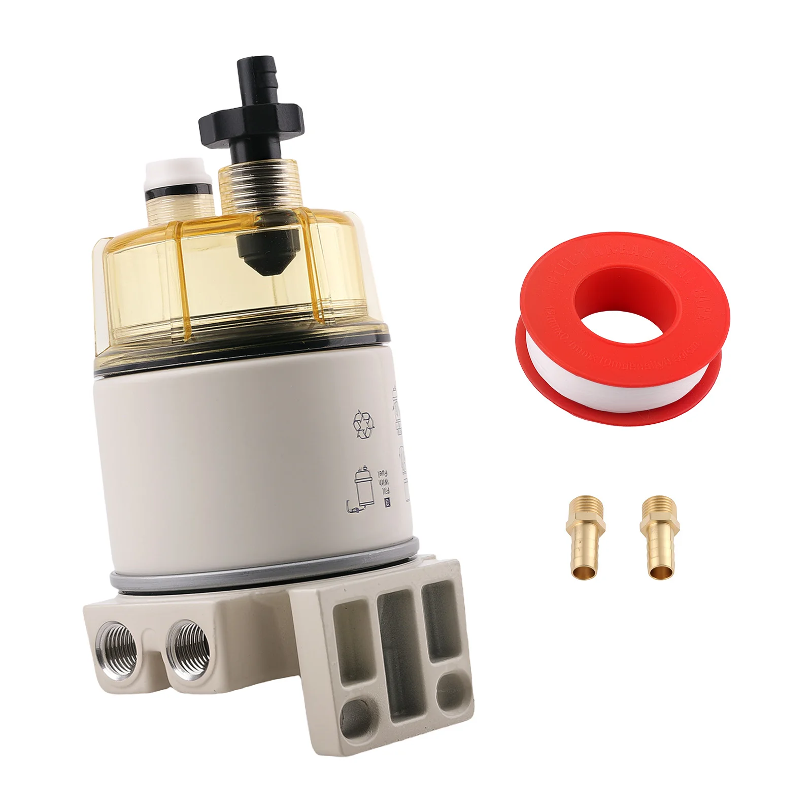 

Топливный фильтр-водоотделитель R12T S3240 3/8 NPT для сельскохозяйственной техники, 30 галлонов в час