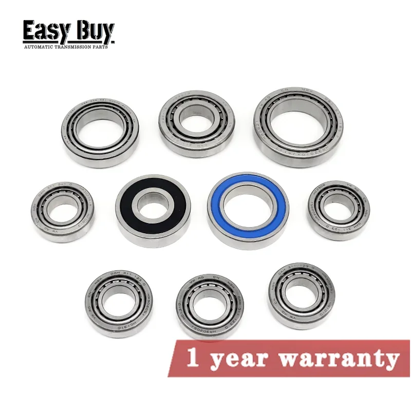 10PCS DSG7 DQ200 Transmission 0AM Bearings kit Suit For Vw Audi Skoda 7 Speed