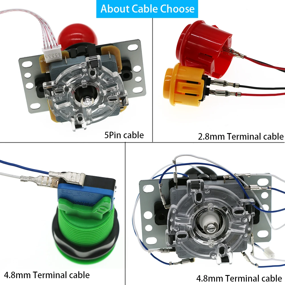 Null Verzögerung USB Board Encoder Mit Kabel Für PC Raspberry Pi TV Box Ein Player Arcade Spiel SANWA Joystick Taste Controller DIY – Detail 5