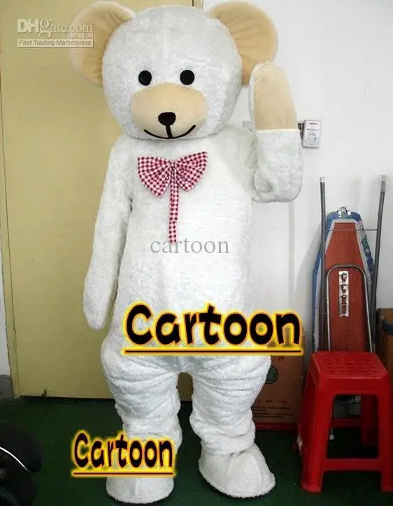 New Bear Mascot Costume Halloween Christmas Dress Full Body Props Outfit Mascot Costume