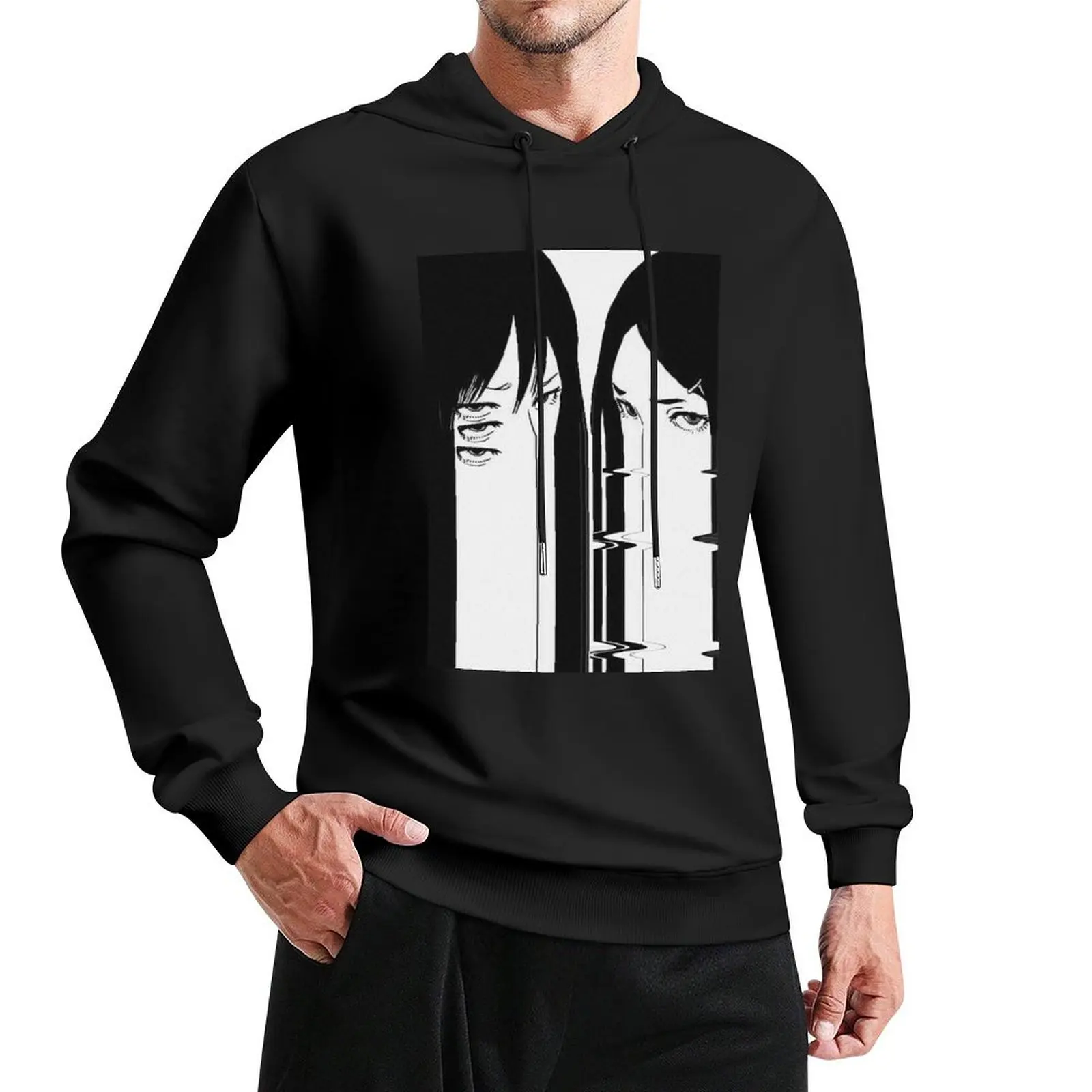 

surreal Pullover Hoodie autumn clothes men's sweat-shirt set men's coat hoodie men