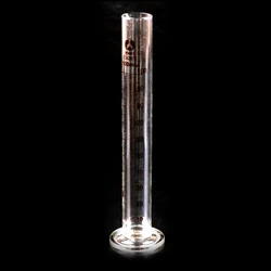 1PC Thick Glass Graduated Measuring Cylinder 100 ML Single Metric Scale Chemistry Lab Spout Measure