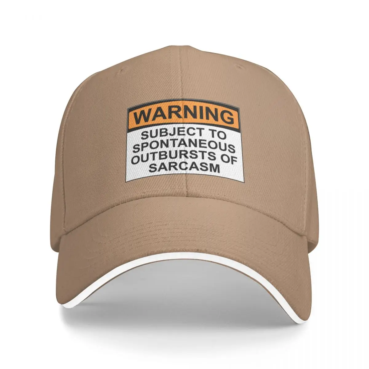 WARNING: SUBJECT TO SPONTANEOUS OUTBURSTS OF SARCASM Bucket Hat Baseball Cap horse hat custom cap cap men's Women's