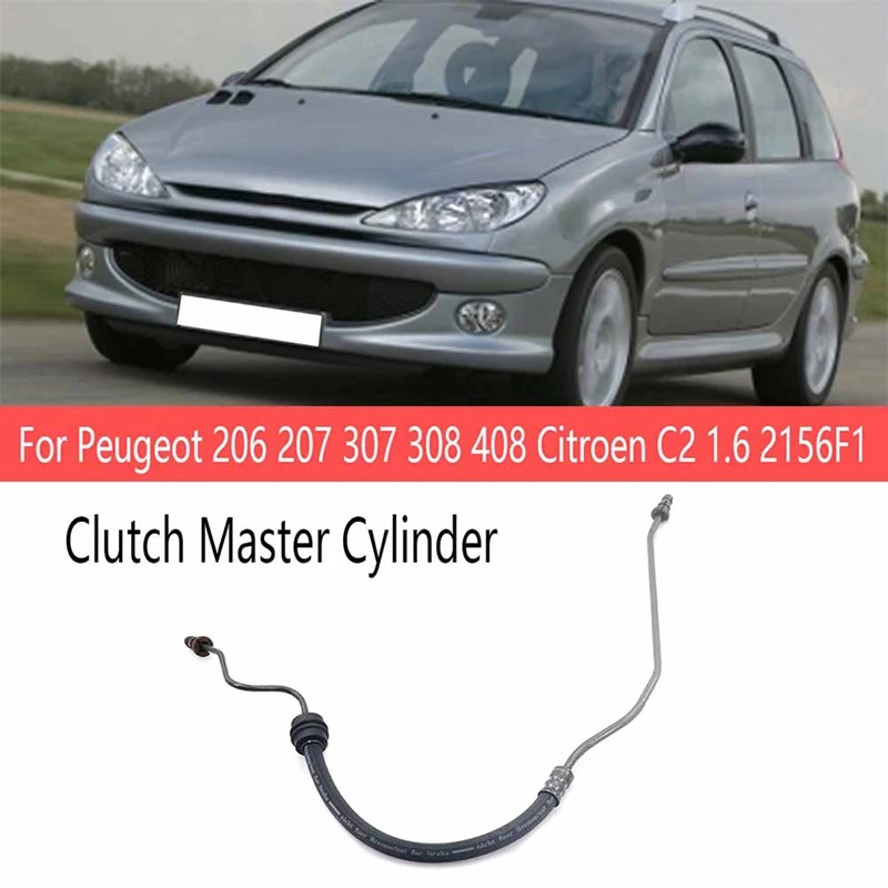 2Pcs Clutch Master Cylinder Front Clutch Slave Cylinder Automobile For Peugeot 206 207 307 308 408 Citroen C2 1.6 2156F1 Parts