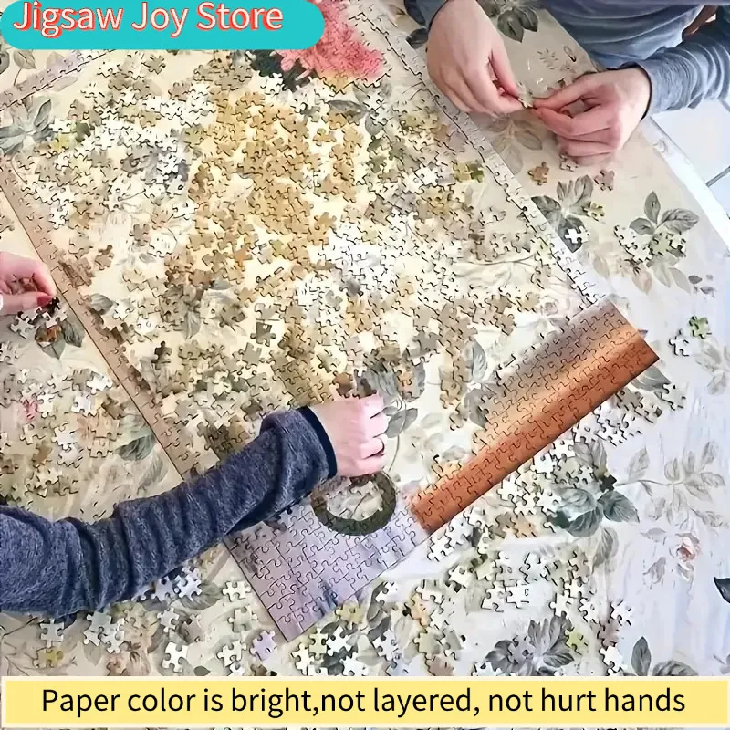 لغز ورقي محمول لامع من ديزني مناسب للبالغين والعائلات - تحدي العقل بقطع متعددة، علبة مناسبة للسفر