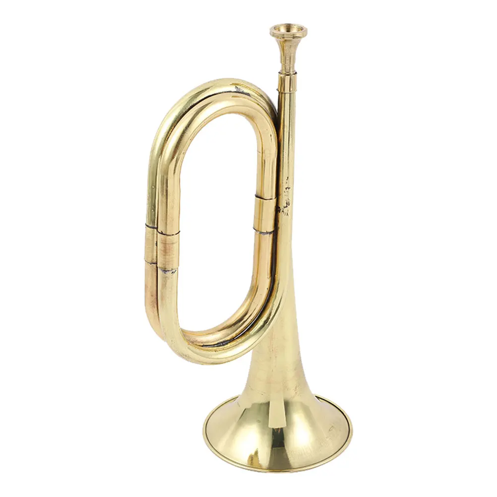 Trompete Instrument Blasinstrument Trompete Traditionelles Blasinstrument Kupferlegierung Signalhorn Blasinstrument Jugendhorn Kupfer