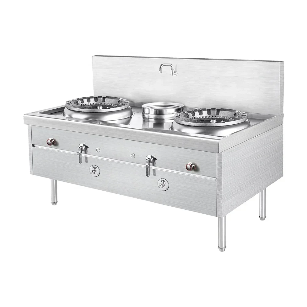 

Нержавеющая сталь, сжиженный природный газ, 2-вок, горелки, кухонная плита, промышленная двойная