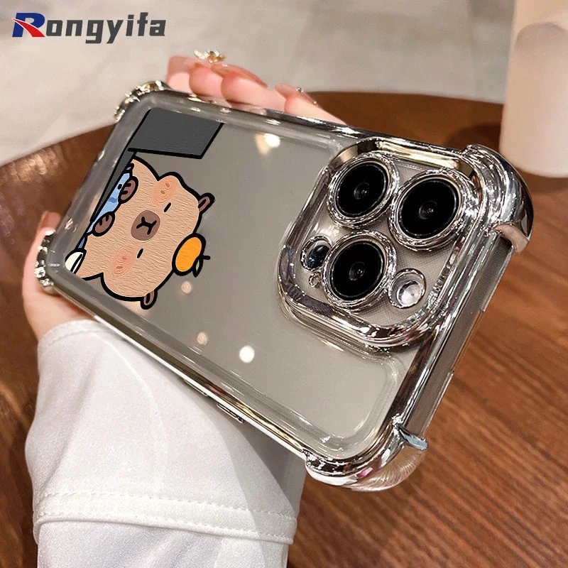 حافظة لهاتف OPPO Realme Narzo 20 30A 50 50i 50A Prime N63 N55 N53 Note 50 Reno 8T 5G حافظة على شكل حيوانات