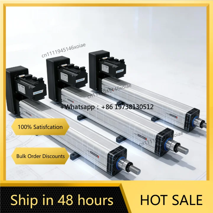High Precision Servo Linear Actuator 300kg Load Folding-Type Electric Cylinder Motor Bearing 1 Year Warranty for Robotic Arm