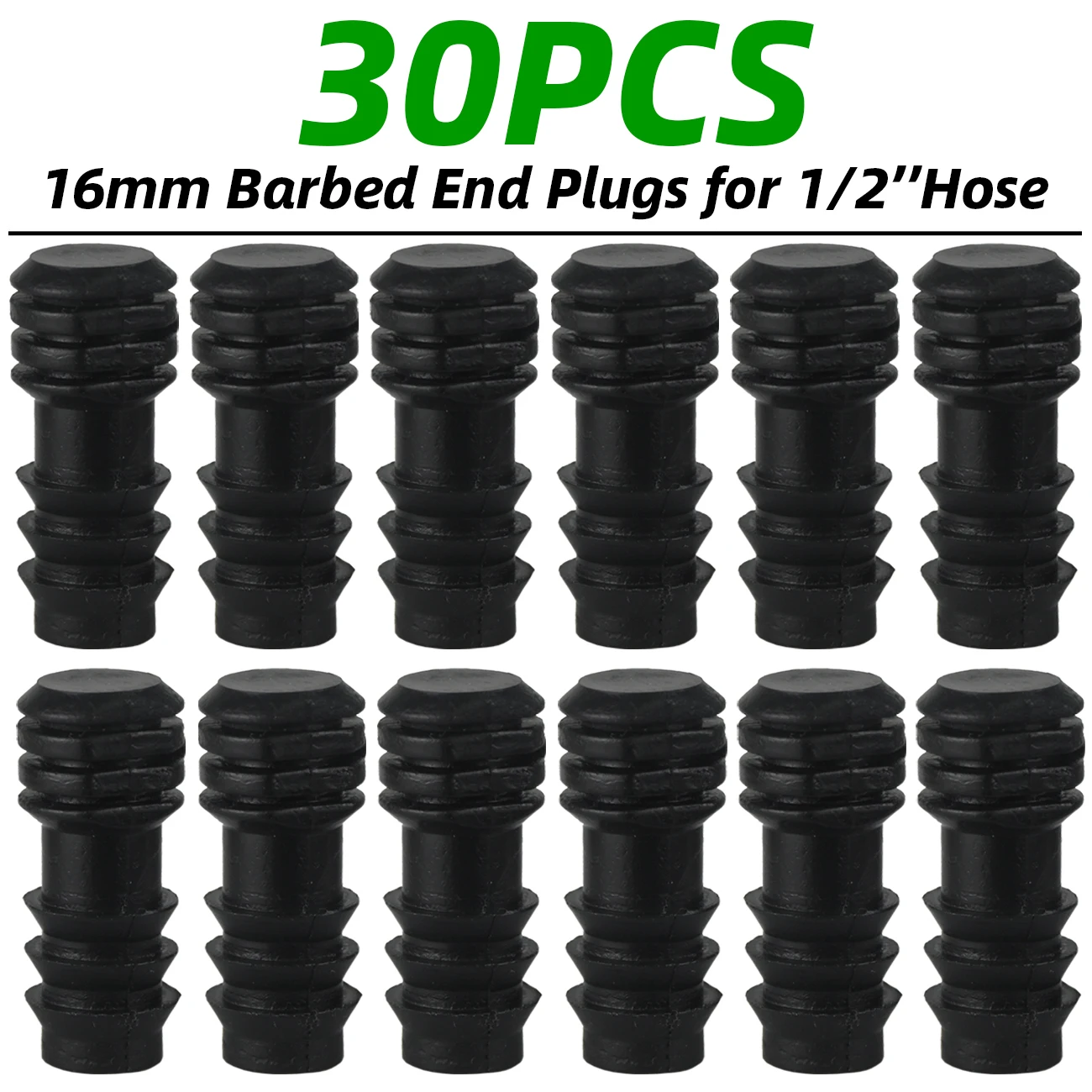KESLA 30-41pcs 1/2 "Tuin Watering Slang Reparatie Uitbreiding Druppelirrigatie Connectors Kit Koppeling Tee elleboog Plug voor 16mm Tubing