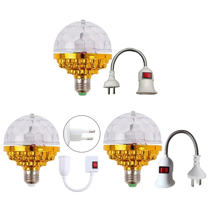 Atmosfera festa Luce portatile colorata rotante Effetto luce per effetti luce