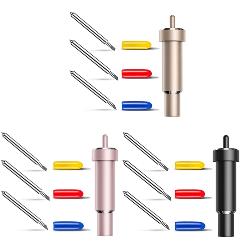 

Blades For Cricut Explore 3/Air 2/Air/One/ Cricut Maker 3/Maker Sturdy Housing 30/45/60Degree Plotter Blades