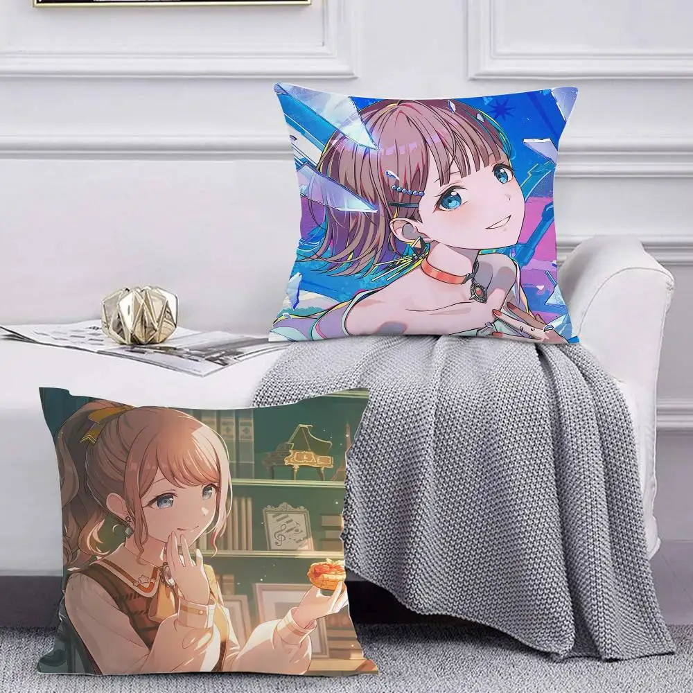project sekai Honami Mochizuki Pillow Case Cushion Cover Throw Pillow Case For Car Sofa
