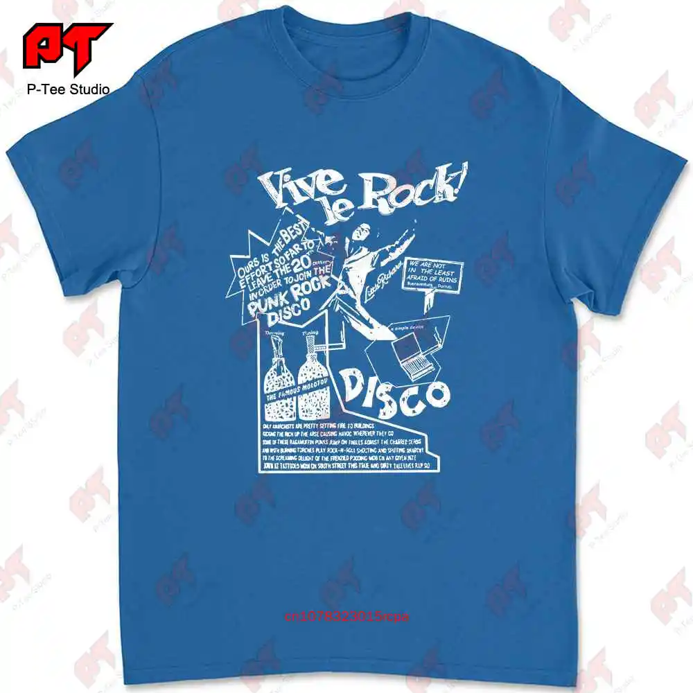 Seditionaries Vive Le Rock T-shirt 3N0S