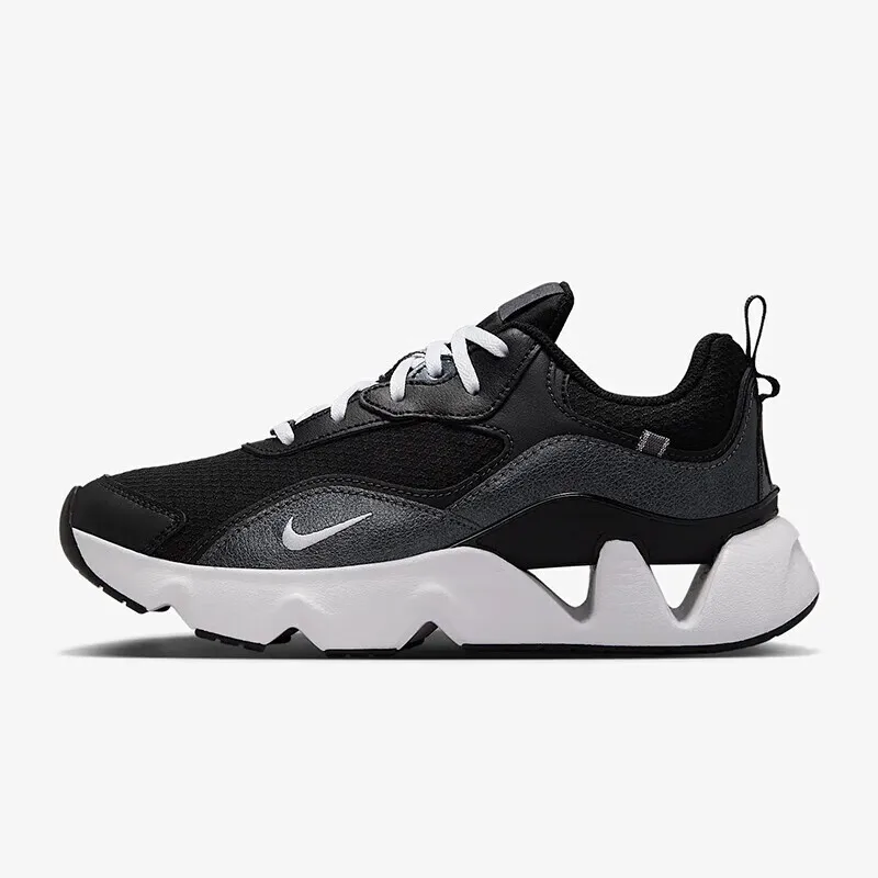 

Nike's New Thick-Soled Height-Increasing Comfortable Outdoor Women's Sports Running Shoes Ryz 365 2, Comfortable and Wear-Resistant for Daily Travel, Low-Top Sneakers, Fashionable and Versatile Black and White Color Scheme, Commuter Women's Casual Shoes, 