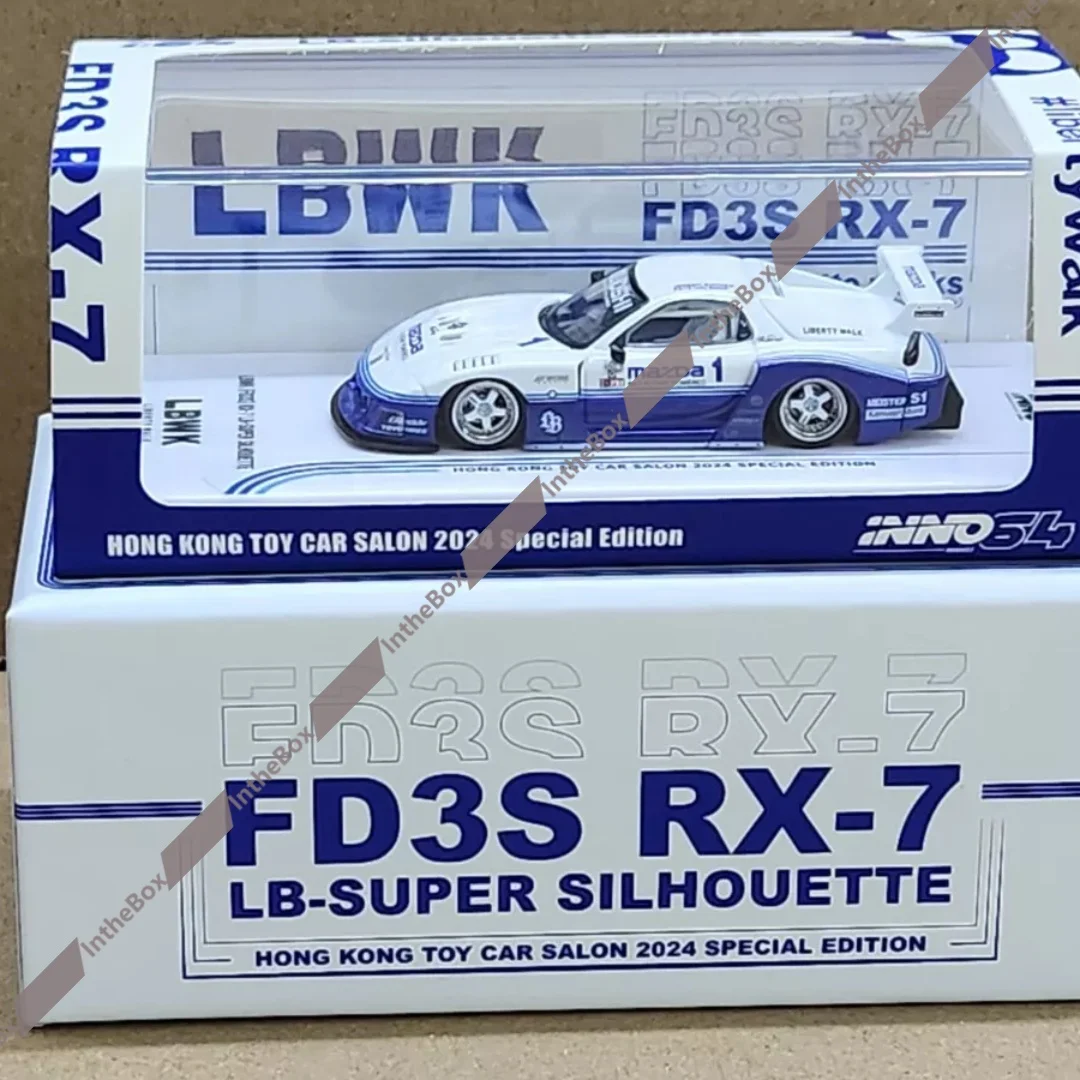 

1:64 Inno64 RX-7 FD3S LB-Super Silhouette LBWK Гонконгский салон toycar 20224, литая под давлением модель автомобиля, коллекция ограниченного выпуска, хобби до