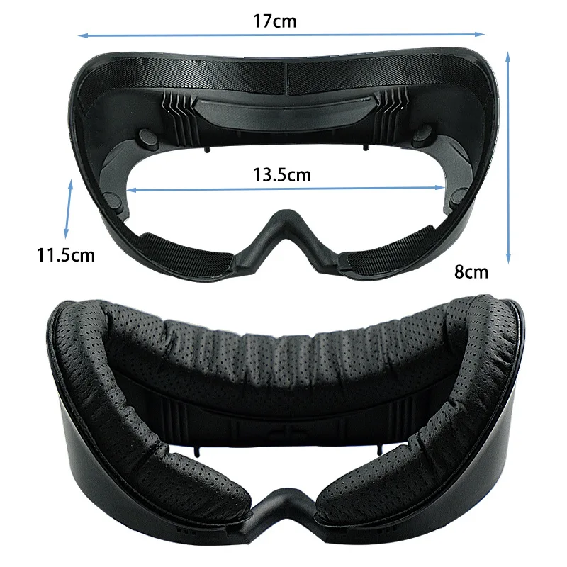 VR Face Interface Bracket, esponja Face Pad Substituição para Pico 4 VR Headset, capa de couro lavável à prova de suor