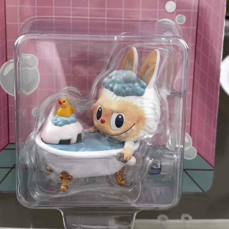 

POP MART Оригинальная серия THE MONSTERS LABUBU Bubble Bath: Милая и интересная коллекционная игрушка-сюрприз, подарок на день рождения, в наличии