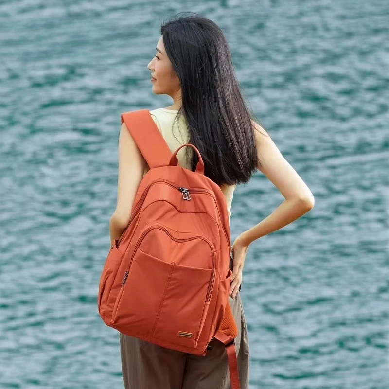 EPOL حقيبة ظهر صغيرة للنساء أكسفورد مقاوم للماء خفيفة الوزن حقائب ظهر عصرية نايلون كاجوال رياضية للمراهقين حقيبة مدرسية للشباب 2961-20 #3