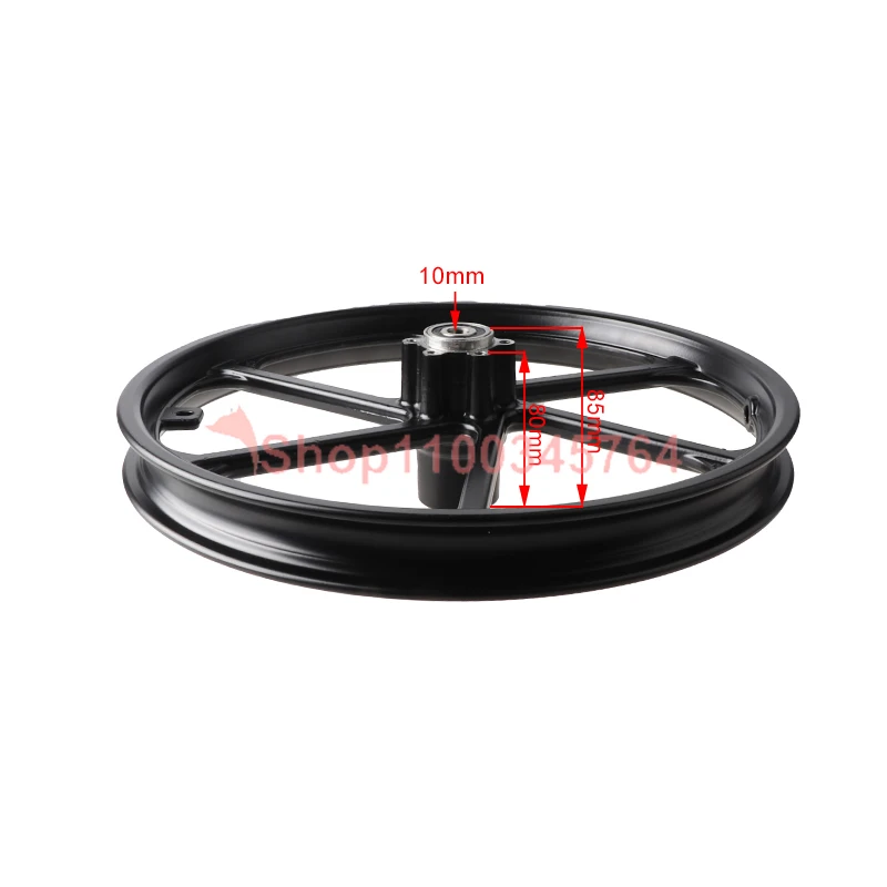 16-inch aluminum alloy disc brake wheel suitable for electric bicycles, scooters, electric scooters, folding bicycles