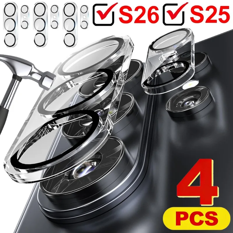 

4/2/1Pcs Camera Lens Protector for S26 Plus Ultra S25 Plus S26U S25U HD Clear Anti-scratch Shatterproof Lens Protective Film