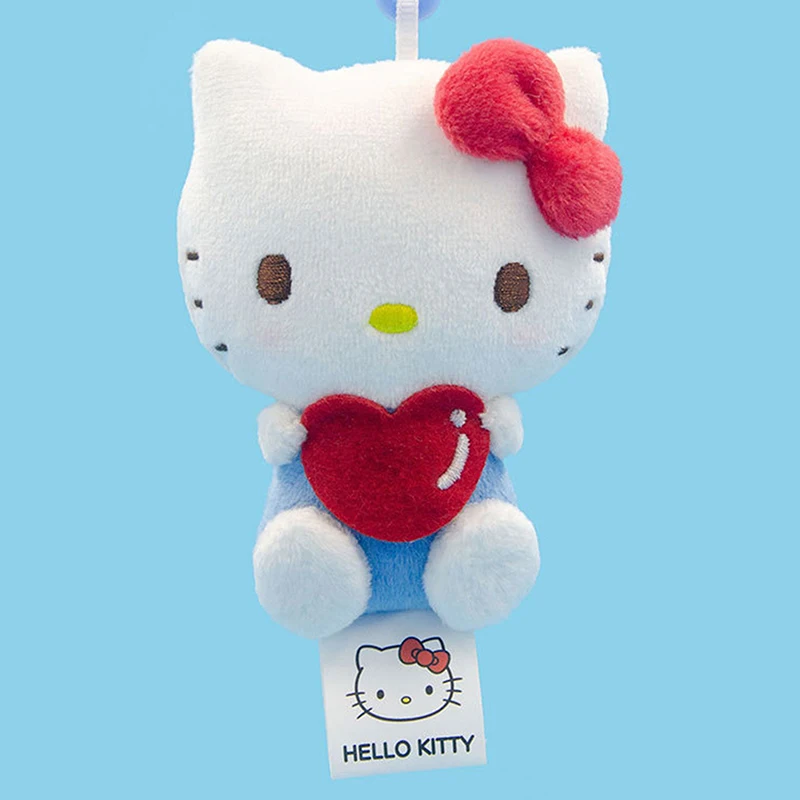 Pendentif mignon en peluche Sanurgente Melody, Kuromi Purin, Pochacco, Cinnamoroll Kt Cat Embrace, Love Butter Keychain, Bag Pendant Gifts, Kawaii