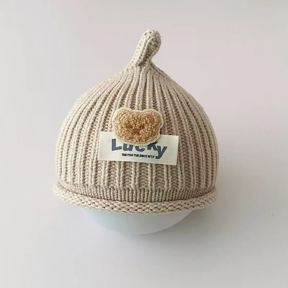 

Новые утолщенные шапки с капюшоном, вязаная защитная шапка для ушей, зимняя теплая шапка для новорожденных, осень-зима