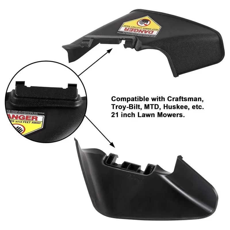 731-07486 Compatible with TB110 TB130 TB220 MTD 11A 12A Lawn Mower Universal Side Discharge Chute