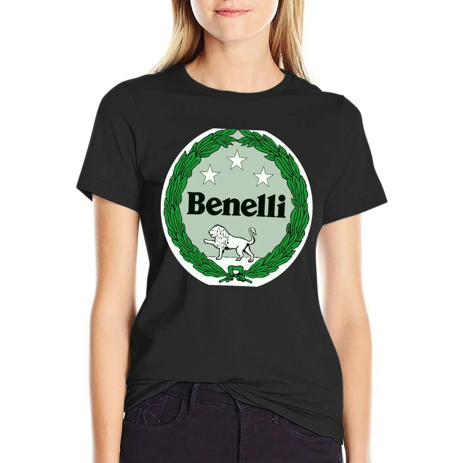 

Benelli Lion Logo T-Shirt shirts graphic tees cute clothes summer top female t-shirt dress for Women sexy