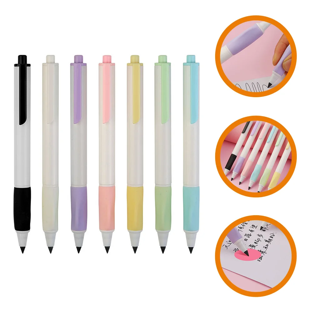 

Механический карандаш, вечные сменные школьные красочные автоматические карандаши из АБС-пластика