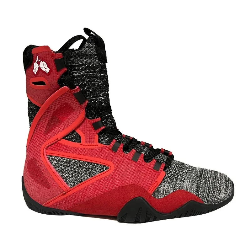 

New Arrival Wrestling Shoes Men Black Red Boxing Shoes Man Luxury Brand Fighting Boots Mens Competition Sport Training Shoes