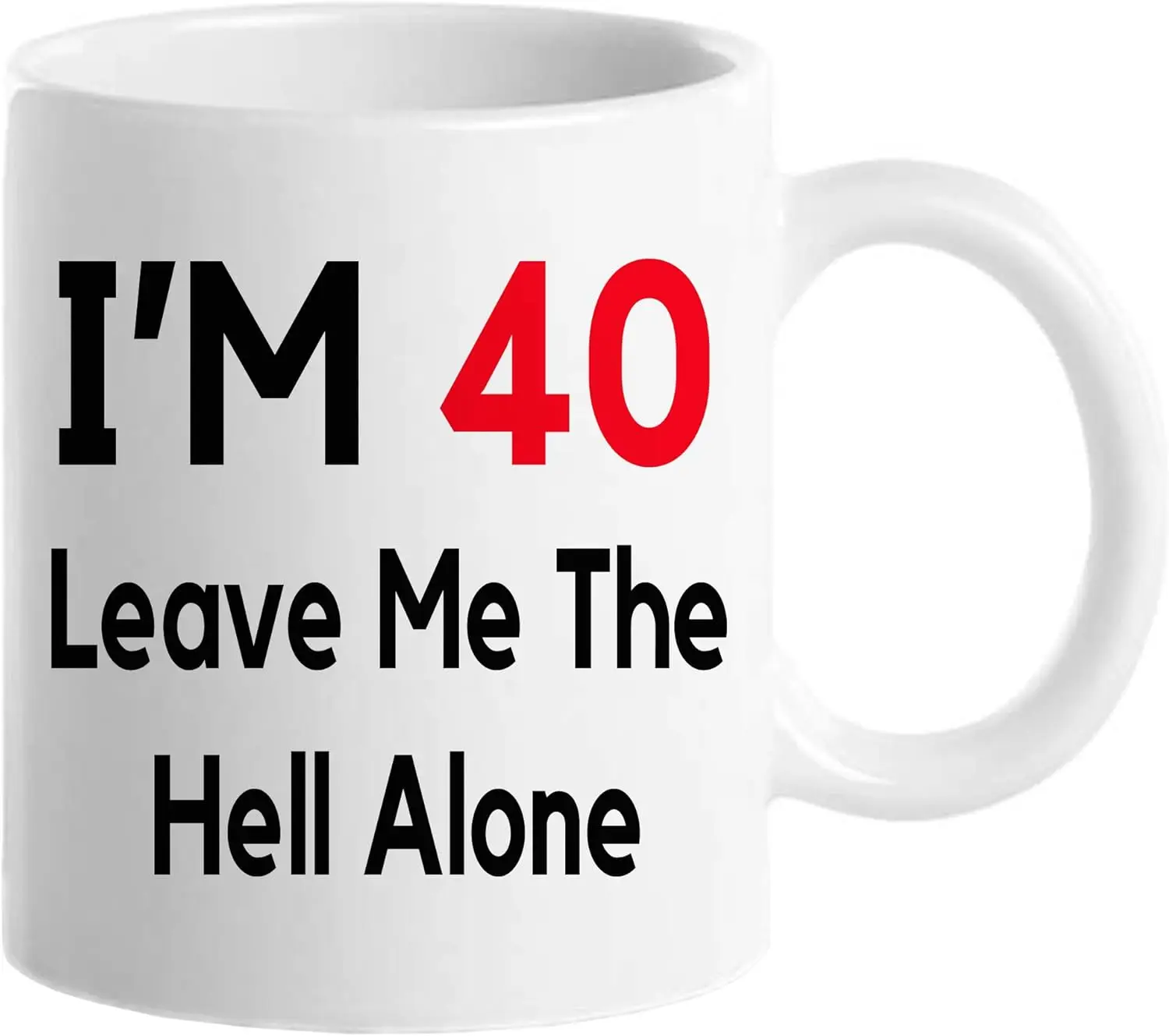 

40th Birthday Gifts for Women, Funny 40 Year Old Gift Coffee Mug, 1981 40th Birthday Mugs for Her, Mom, Aunt, Wife, Sister, Gran