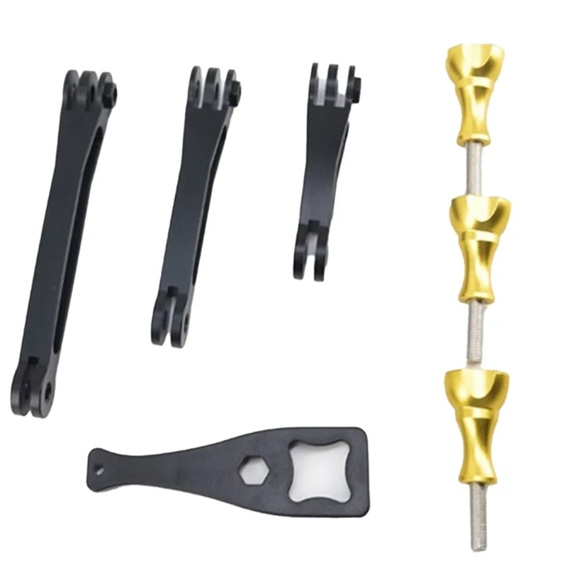 Sensitive For Gopro Hero 7/6/5 Camera Helmet Extension Selfie Bracket 3-In-1 Extension Stick Universal Extension Bracket