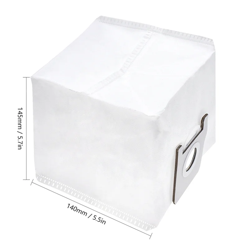 Filtro de bolsas de polvo para Xiaomi Roidmi Eve Plus, paño de mopa, Cepillo Lateral principal, Robot aspirador