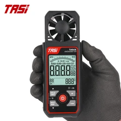 TASI TA641A TA641B Digital Anemometer Handheld Wind Speed Gauge Meter Portable Anemometro Windmeter 30m/s Wind Chill LCD Display