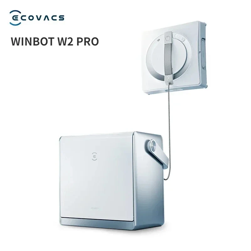 Original ECOVACS WINBOT W2 PRO Window Cleaner Robot Fully Automatic Glass Cleanning Tool Smart Home Limpia Cristal Ventanas