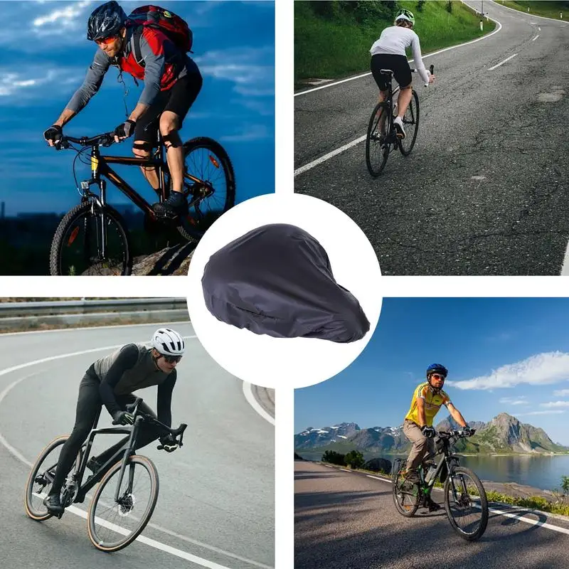 Outdoor Bicycle Seat Rain Cover Sports Cycling Bike Accessories Waterproof Saddle Rain Dust Cover Protection for outdoor Cycling