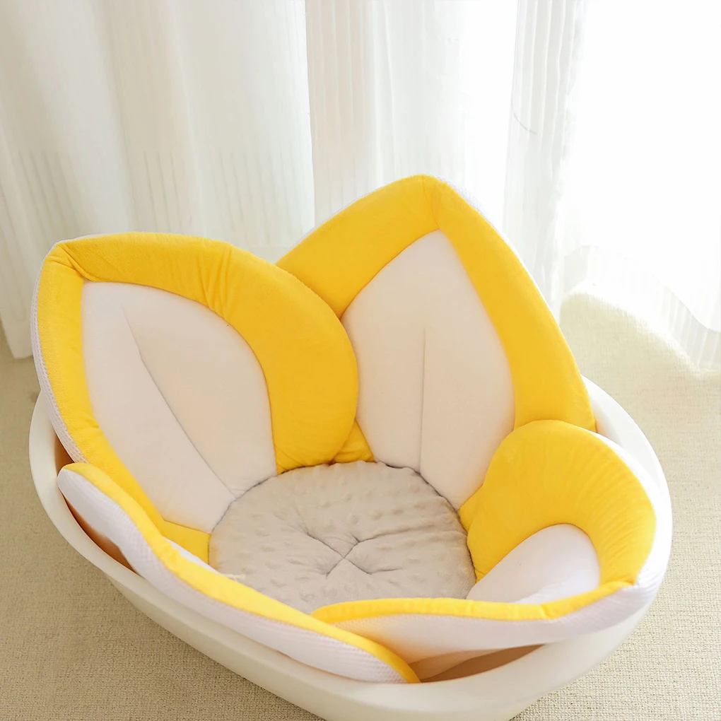 Baby flower Bath Cushion Bath Baby Bath Seat For Babys Bathing Comfort Baby Sink Bathtub Mat Cushion Safe Flower Seat